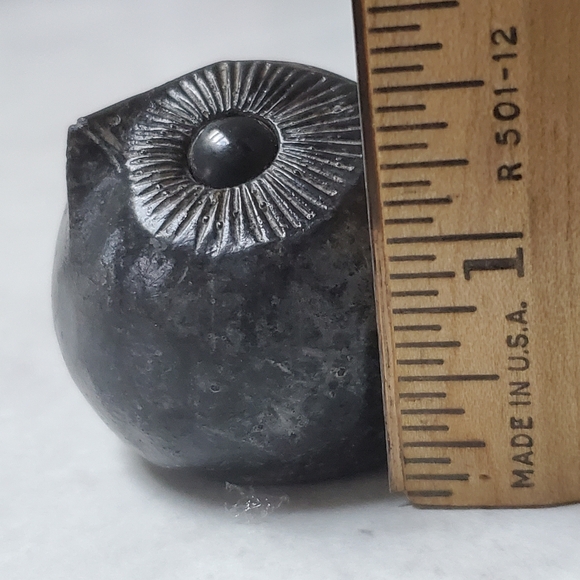 Wolf Original Owl Soapstone Sculpture Vintage Canadain Sculpture - Picture 8 of 10